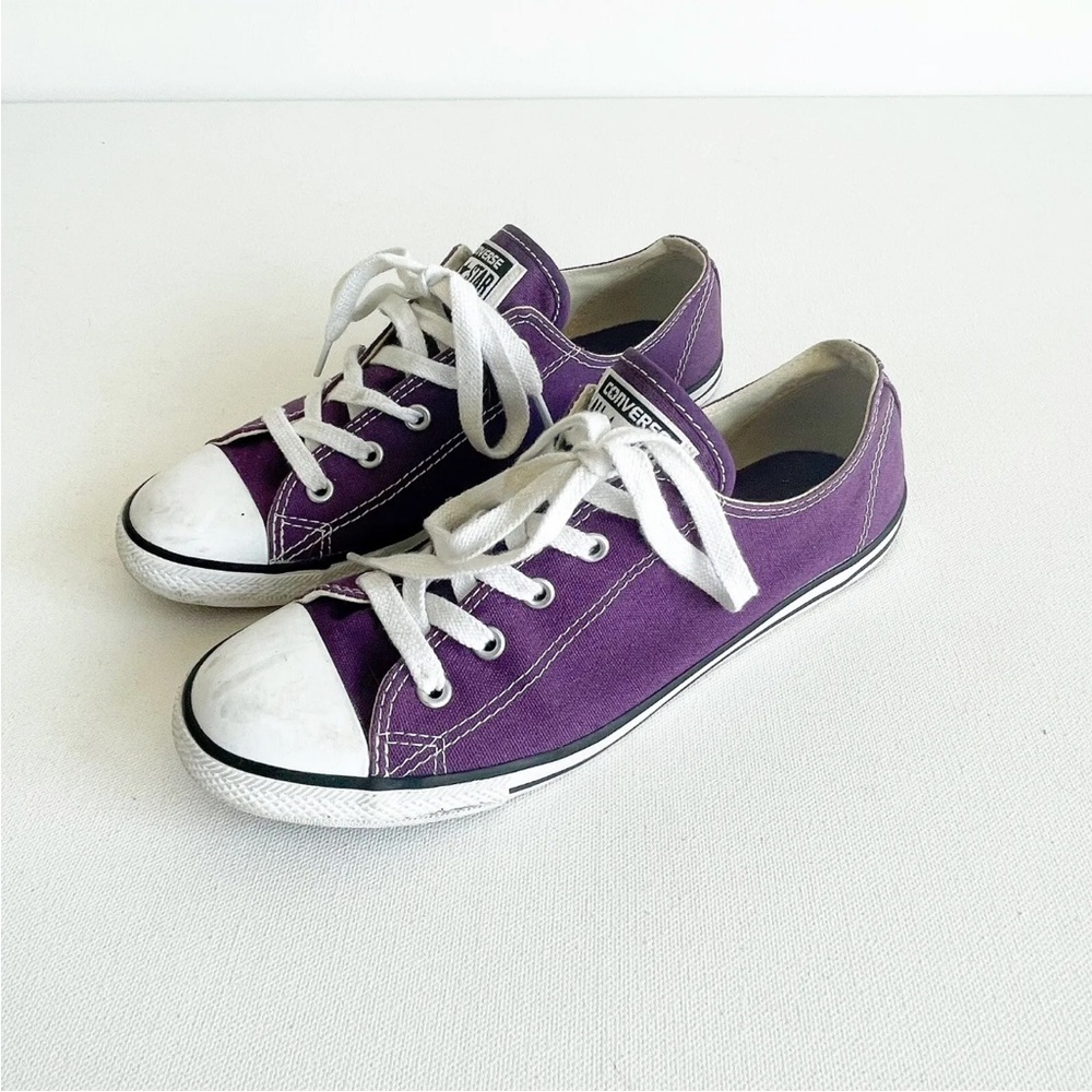 COPY - Converse All Star Women's Original Low Top Purple Shoes Sneaker Size 9